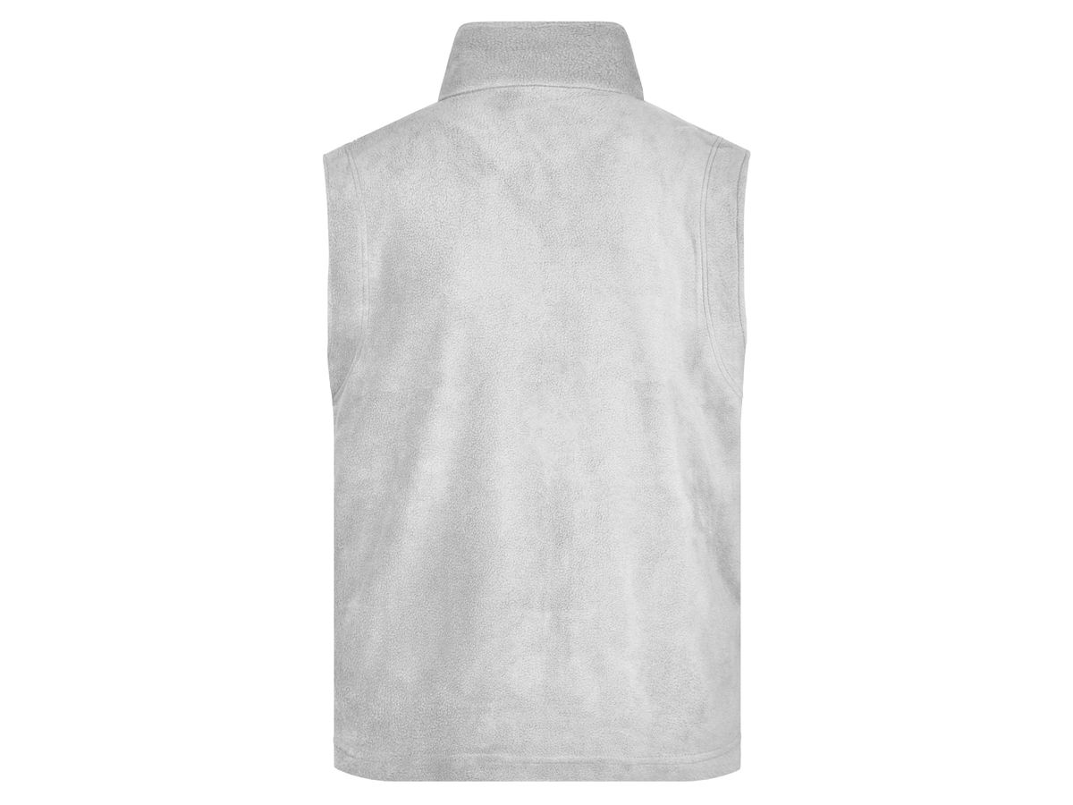 JN Fleece Vest JN045 100%PES, white, Größe XL