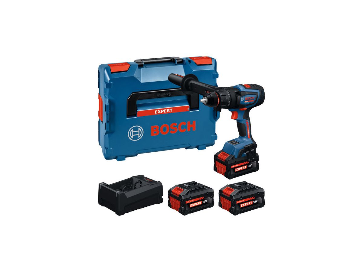 BOSCH Akku-Schlagbohrschrauber EXSB18V-150(2x18V/8, Ah, 1x5,5Ah, Ladeg.