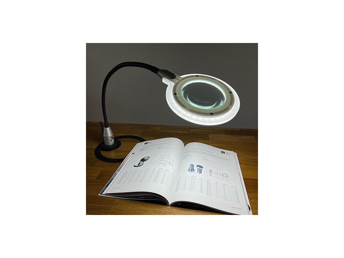 LED-Leuchtenlupe Slim