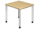 Hammerbacher Schreibtisch VHS08/3/S 80x80cm ahorn