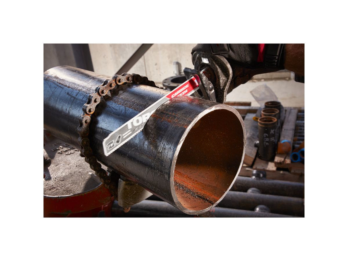 MILWAUKEE Säbelsägeblatt Metall HM-best. THE TORCH, 230x3,2 mm, 8 TPI
