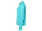 JN Ladies' Sports  Shirt Half-Zip JN787 turquoise, Größe L