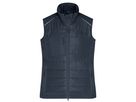 JN Ladies' Hybrid Vest JN1821 carbon/carbon Gr. S