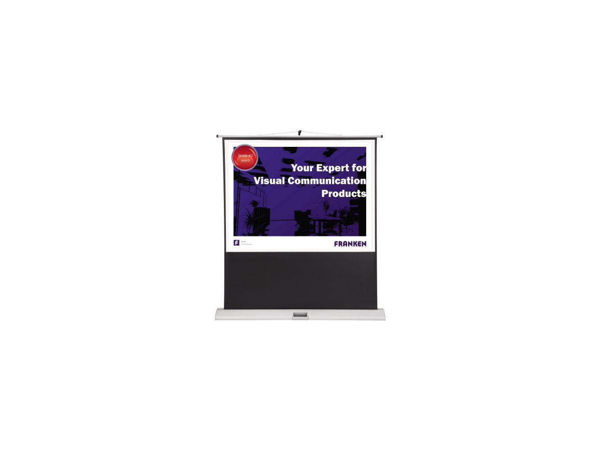 Franken Stativleinwand X-tra! LWM218 192,5x9x24,5cm hellgrau