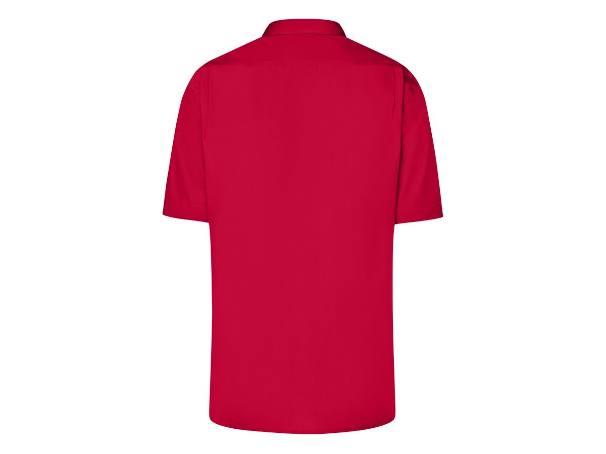 JN Herren Business Shirt JN644 red, Größe 6XL