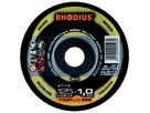 RHODIUS Extradünne Trennscheibe XT 10 Top Edelstahl 125x1,5x22,2 mm