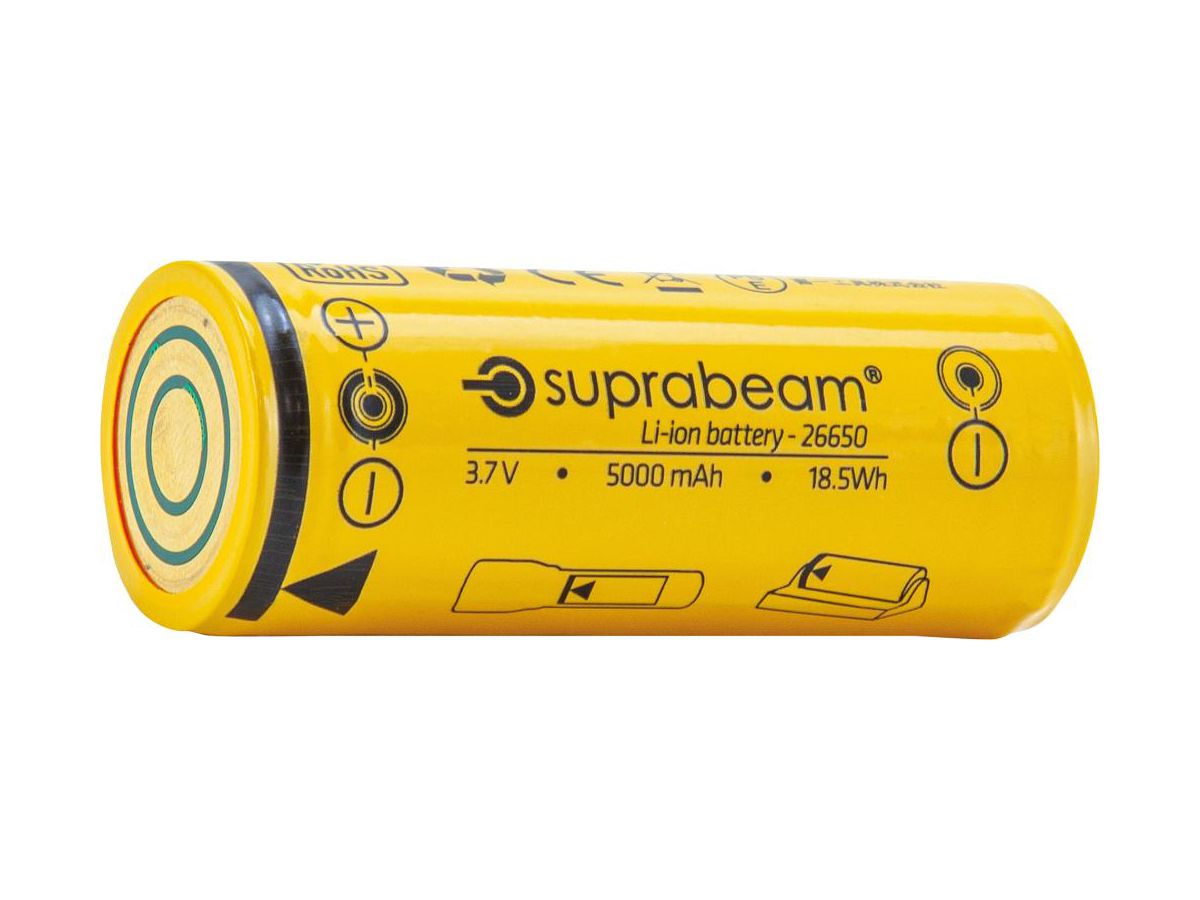 SUPRABEAM Ersatzakku passend zu Q7xr & Q7xrs