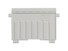 HAN Stützplatte 9027-11 DIN A7 quer Polystyrol lichtgrau