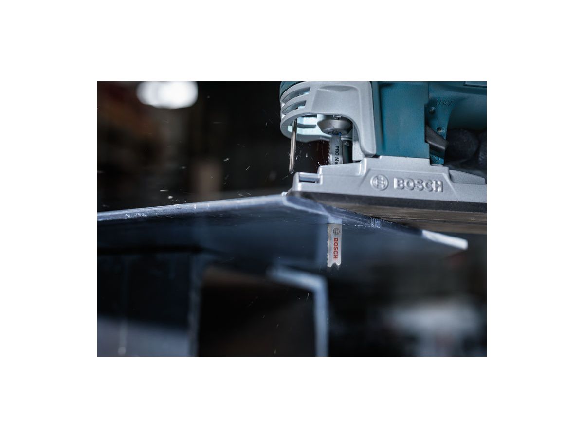 BOSCH Stichsägeblatt-Set PRO Metal thick T121BFC, 92 mm, 2-teilig