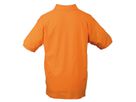 JN Classic Polo Junior JN070K 100%BW, orange, Größe S