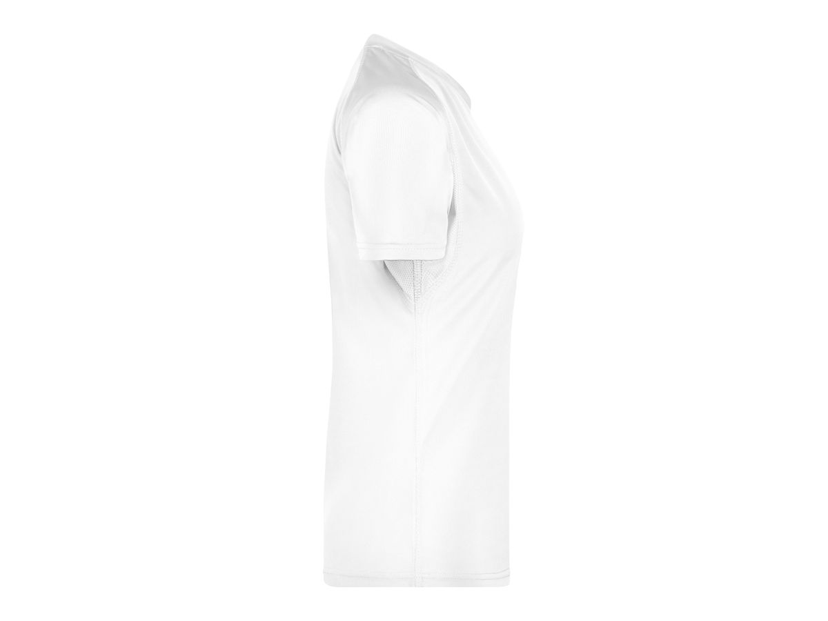 JN Ladies Running-T JN316 100%PES, white/white, Größe L