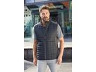 JN Men's Knitted Hybrid Vest JN740 grey-melange/anthracite-melange Gr. S