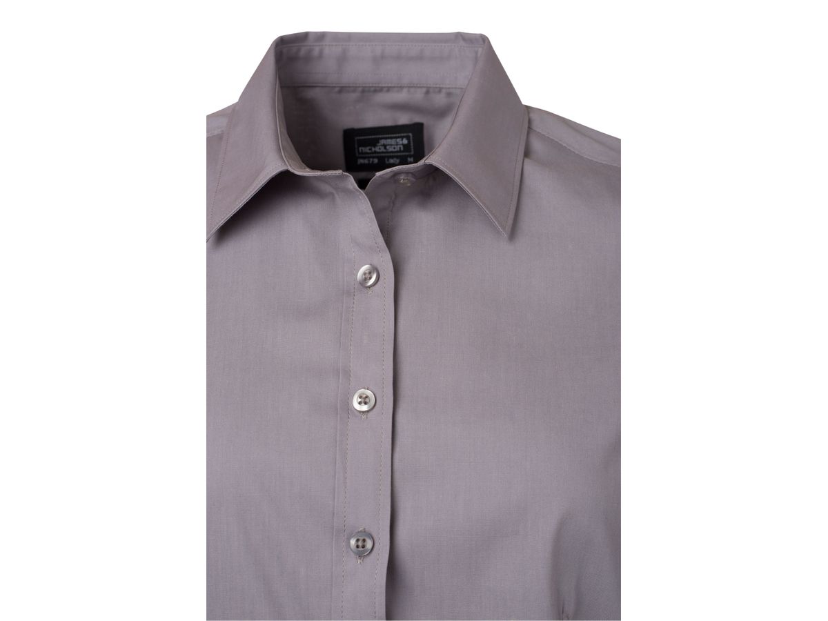 JN Damen T-Shirt JN679 steel, Größe XS