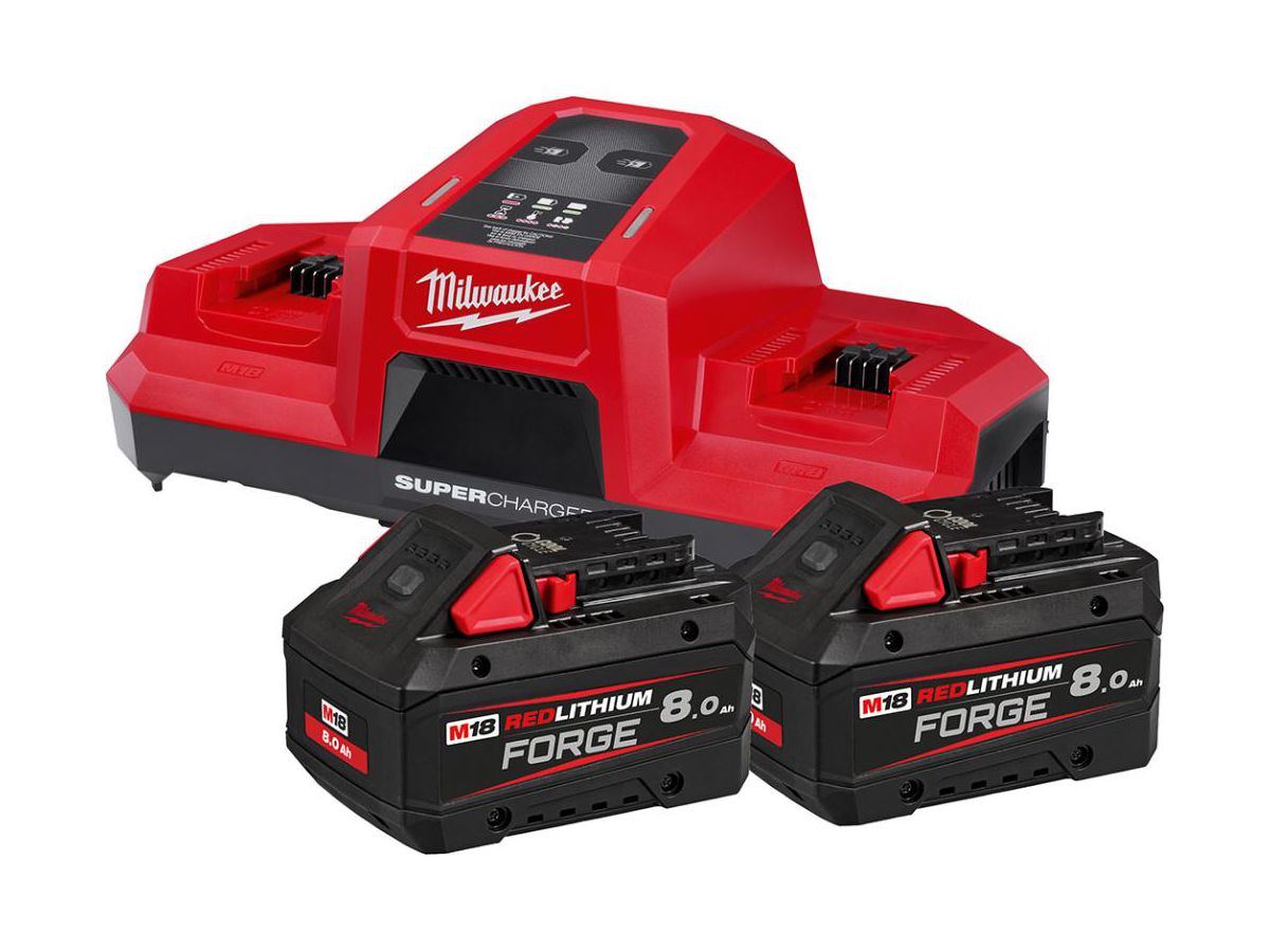 MILWAUKEE Starterset 18V M18FORGENRG-802DBSC