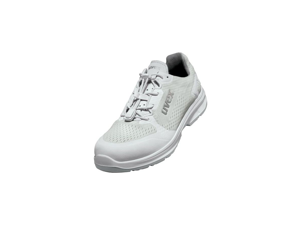 UVEX 1 sport white nc Berufsschuh Gr. 35 W11 O1 ESD SR weiß 6570.8