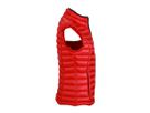 JN Ladies Quilted Down Vest JN1079 100%PES, red/black, Größe M