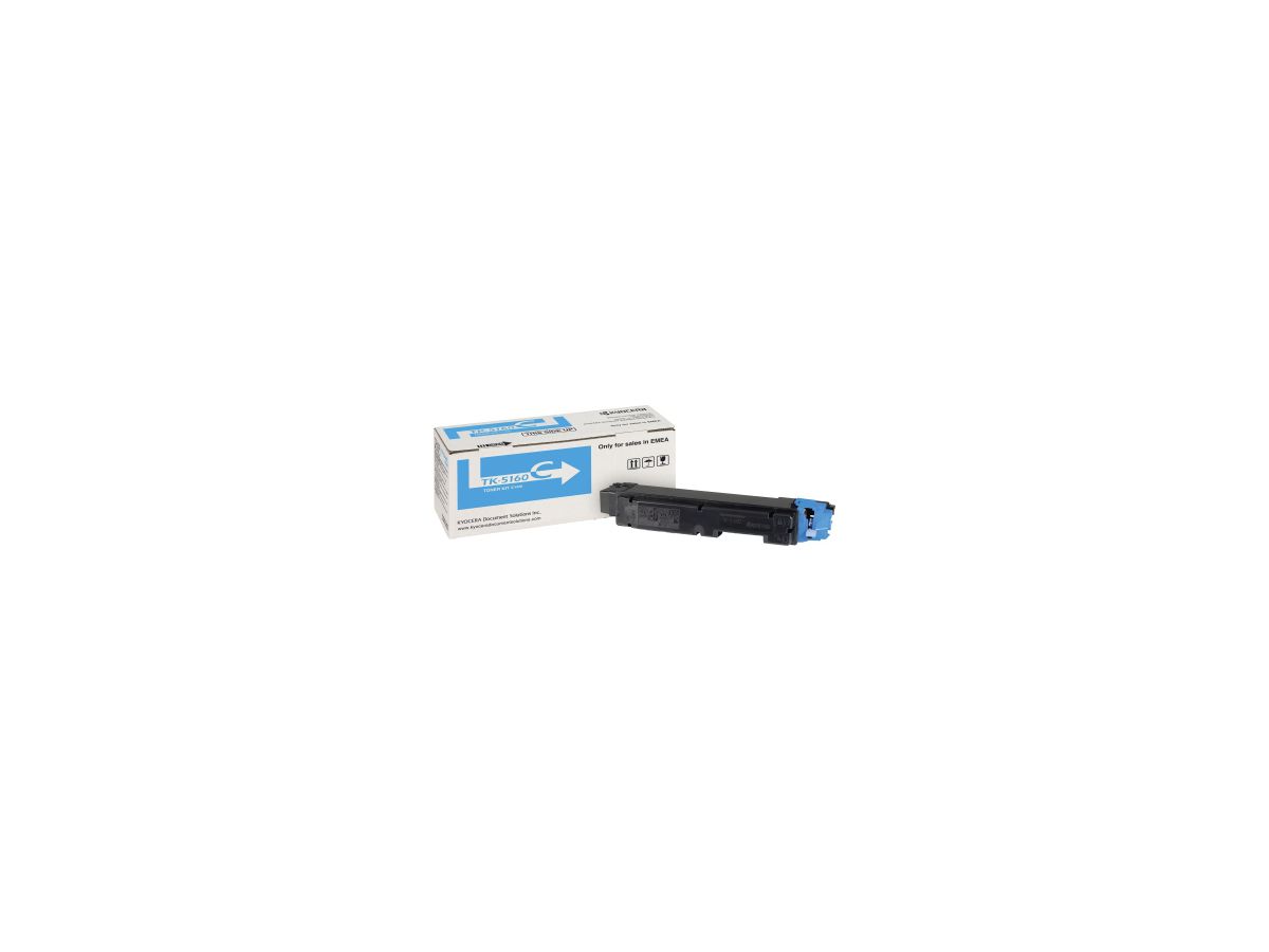 KYOCERA Toner 1T02NTCNL0 TK-5160C 12.000Seiten cyan