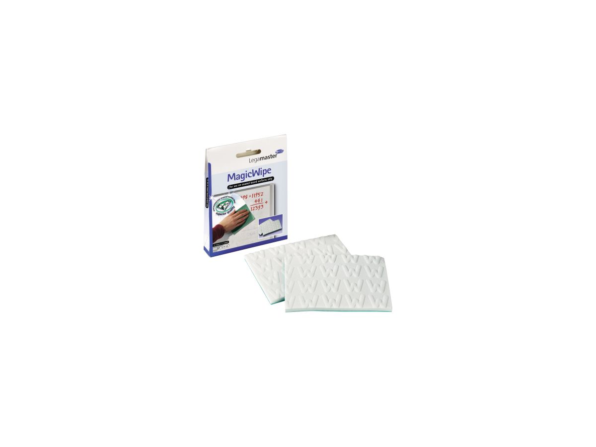 Legamaster Reinigungstuch MagicWipe 7-121500 13x10cm weiß 3 St./Pack.