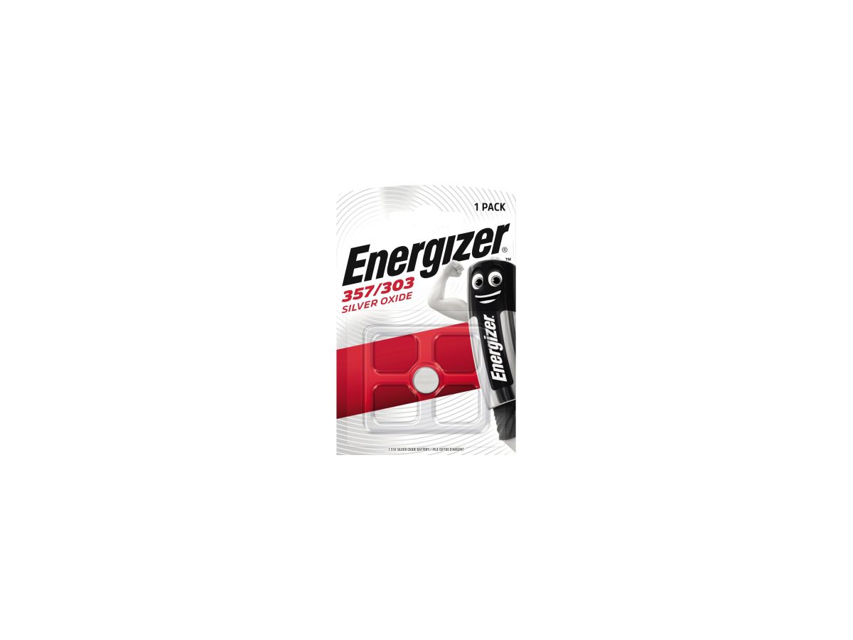 Energizer Knopfzelle 357/303 E300784002 Silberoxid