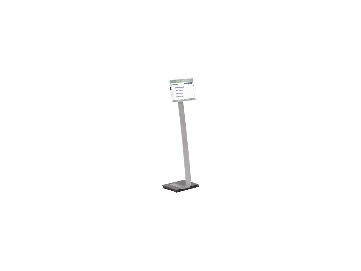 DURABLE Bodenständer INFO SIGN stand A4 481223 Aluminium