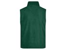 JN Fleece Vest JN045 100%PES, dark-green, Größe S
