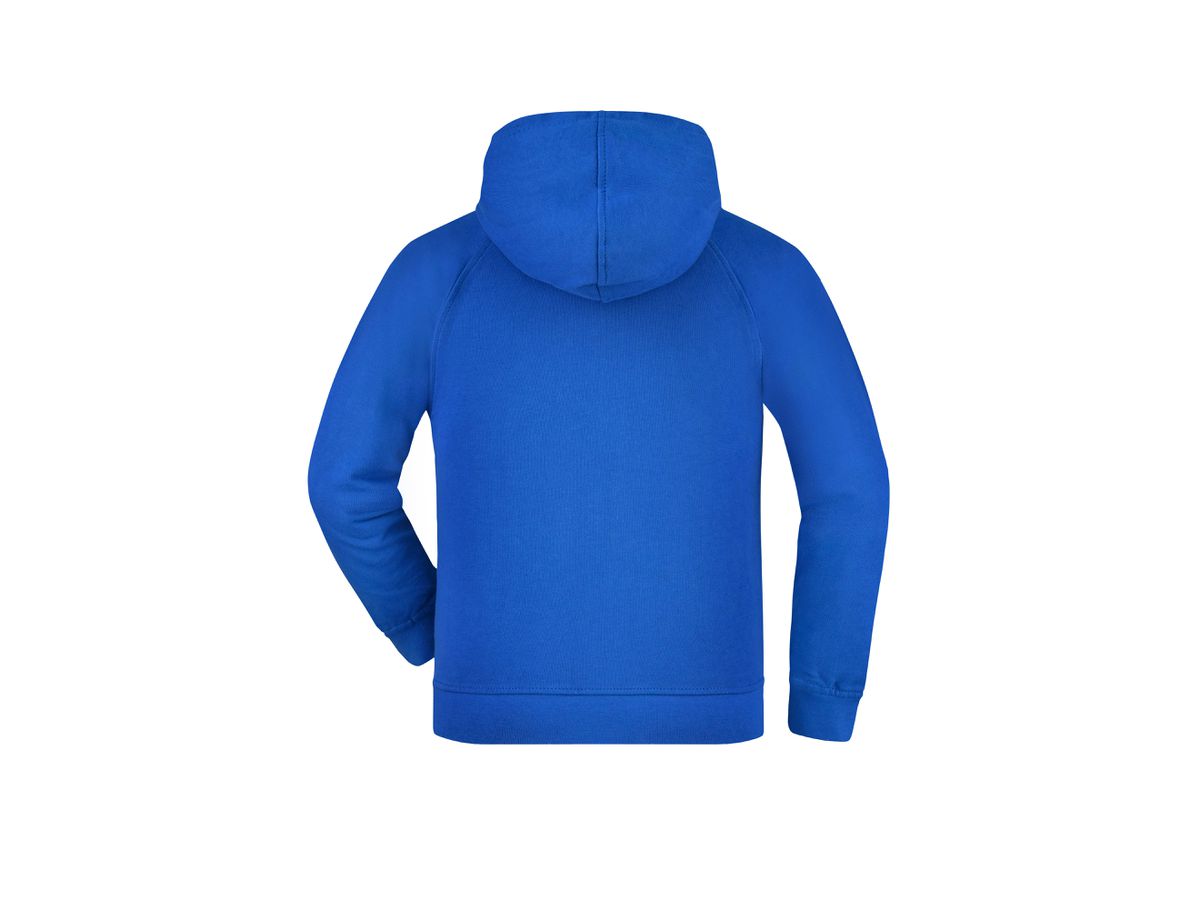 JN Hooded Jacket Junior JN059K 100%BW, royal, Größe XS