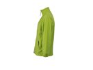 JN Full-Zip Fleece JN044 100%PES, lime-green, Größe 2XL