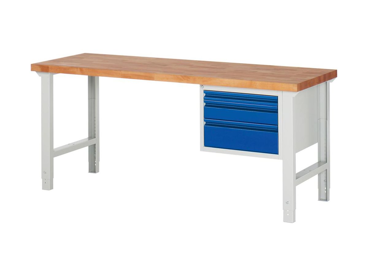 RAU Werkbank Modell 7126 komplett mont.