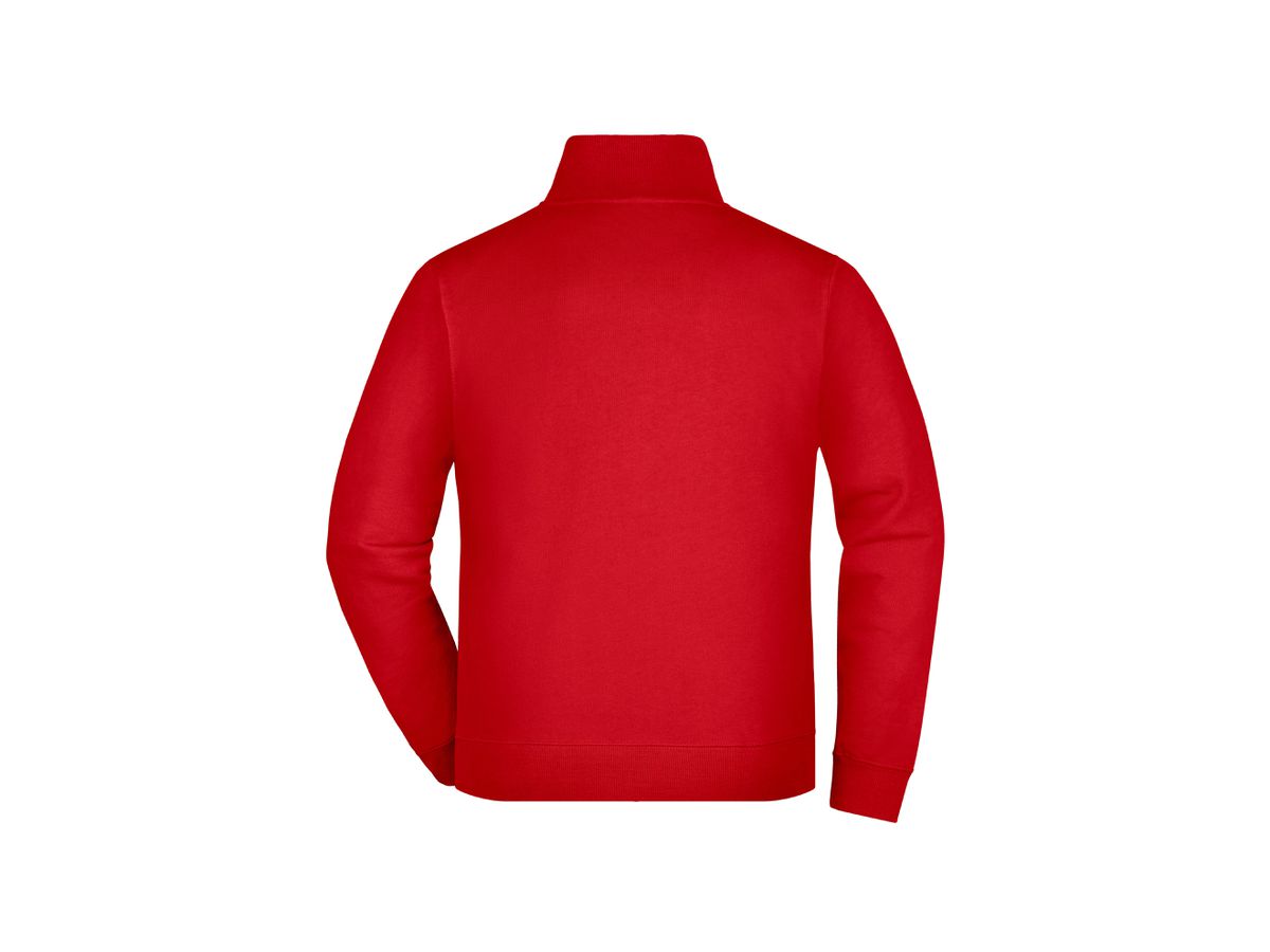 JN Sweat Jacket JN058 100%BW, red, Größe M