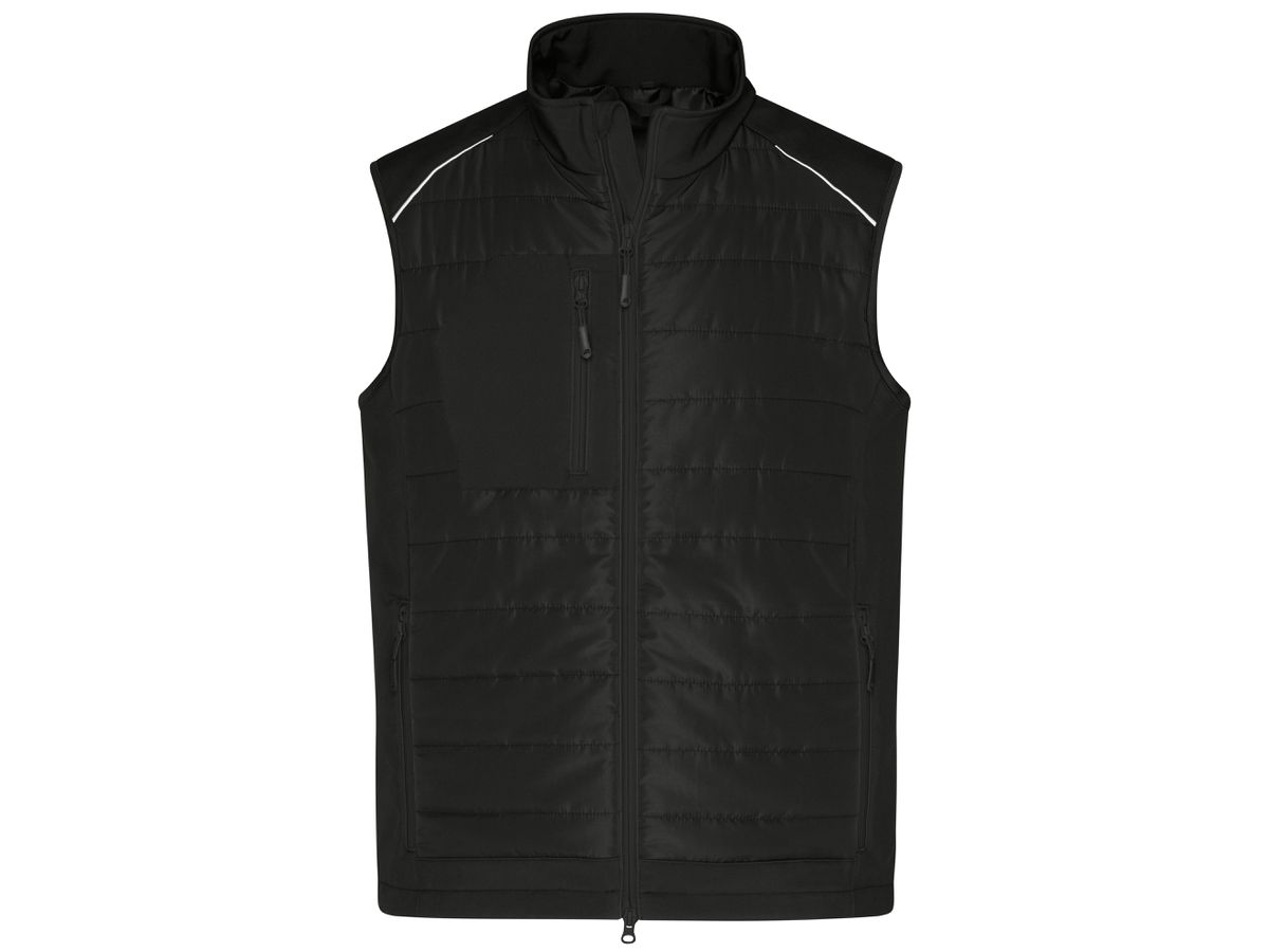 JN Men's Hybrid Vest JN1822 black/black Gr. XS