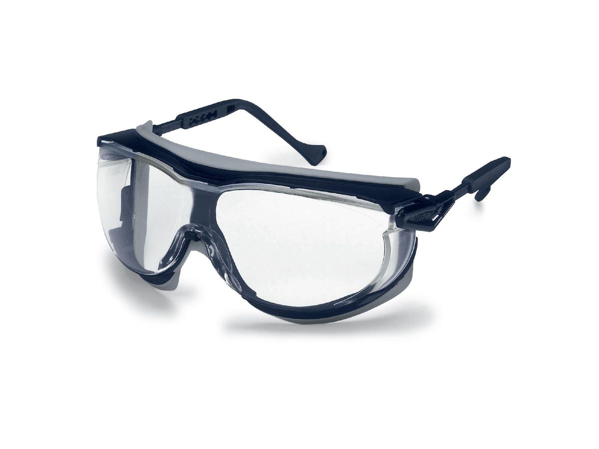 UVEX Schutzbrille, blau/grau Skyguard nt (9175.260), PC farblos