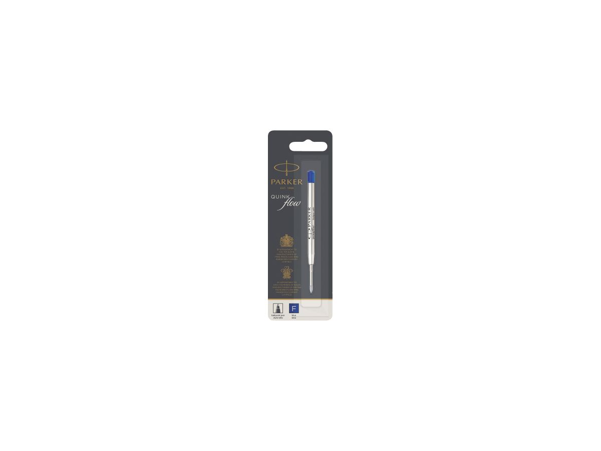 Parker Kugelschreibermine QUINKflow 1950368 S0909420 F 0,8mm blau