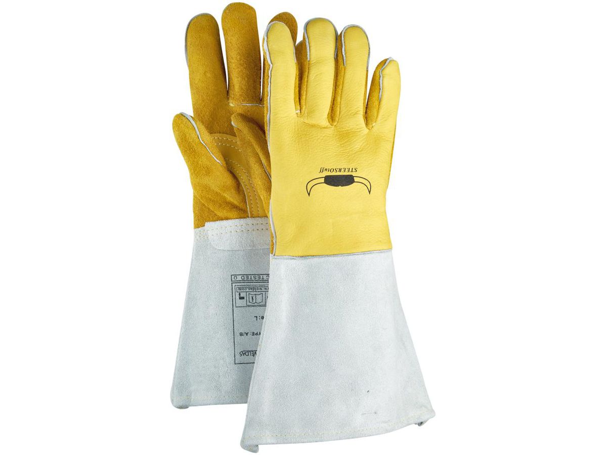 SCHWEIßERHANDSCHUH GELB