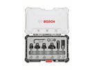 Bosch Rand- und Kantenfräser-Set, 8-mm- Schaft, 6-teilig 2607017469