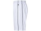 JN Basic Team Shorts JN387 100%PES, white/black, Größe 2XL