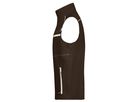 JN Workwear Vest - COLOR - JN850 brown/stone, Größe 3XL