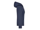 JN Ladies Hooded Sweat JN051 80%BW/20%PES, navy, Größe S