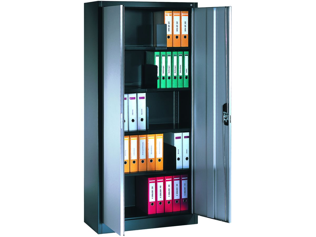 Flügeltürenschrank 4 FB 1950x930x400 mm 7035/3003