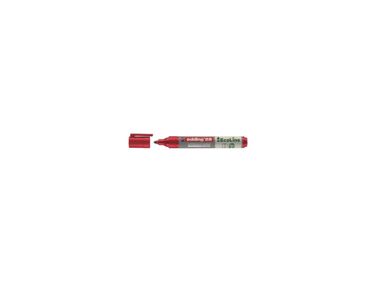 edding Boardmarker 28 EcoLine 4-28002 1,5-3mm Rundspitze rot