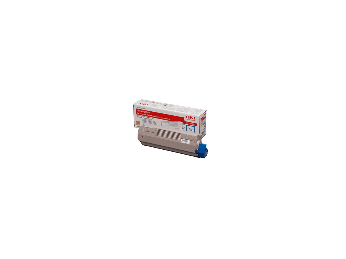 OKI Toner 43872307 2.000Seiten cyan