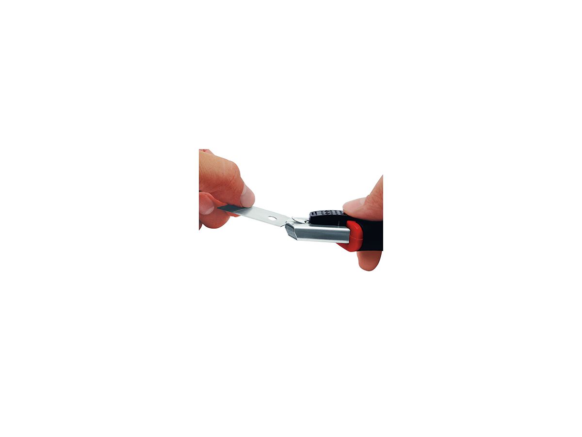 WEDO Cutter Auto Load 78418 18mm +6Klingen rot/schwarz