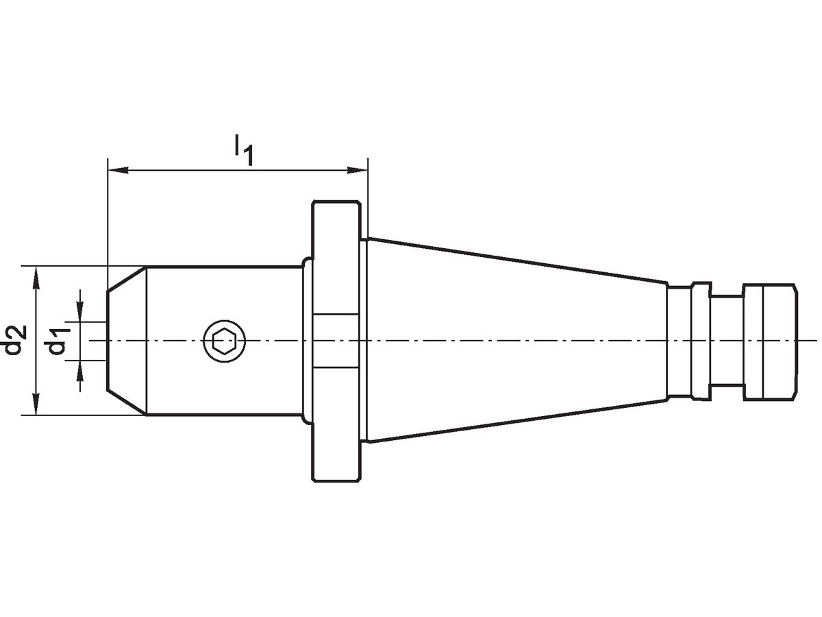 FORTIS Spannfutter D 2080