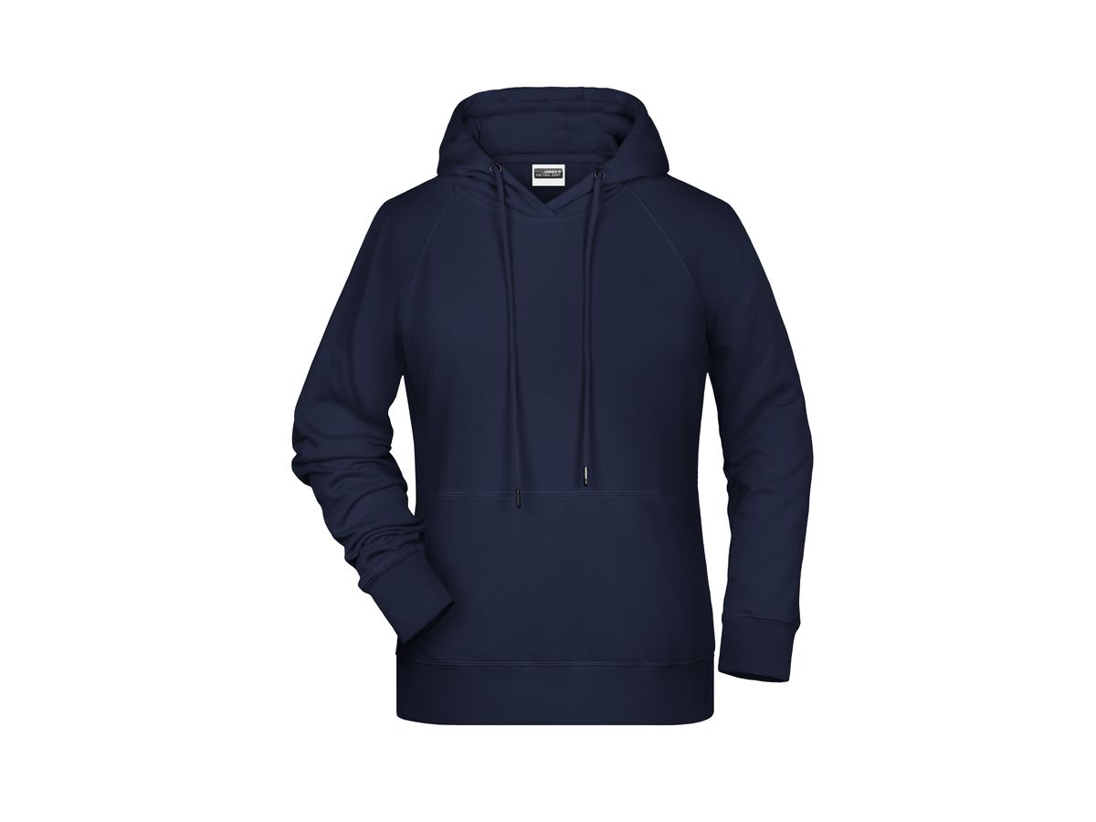 JN Ladies' Hoody 8023 navy, Größe M