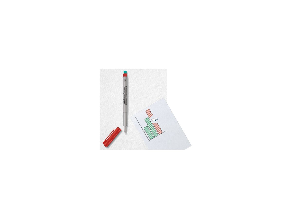 Faber Castell Folienschreiber MULTIMARK 152521 1mm schwarz