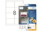 HERMA Folienetikett 8331 99,1x67,7mm weiß 200 St./Pack.