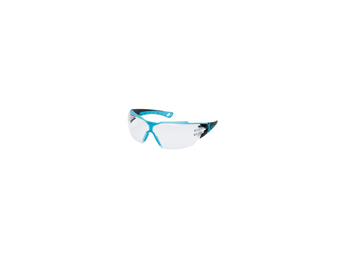 UVEX Schutzbrille cx2 schwarz/blau Scheibe: PC klar, Nr. 9198.256