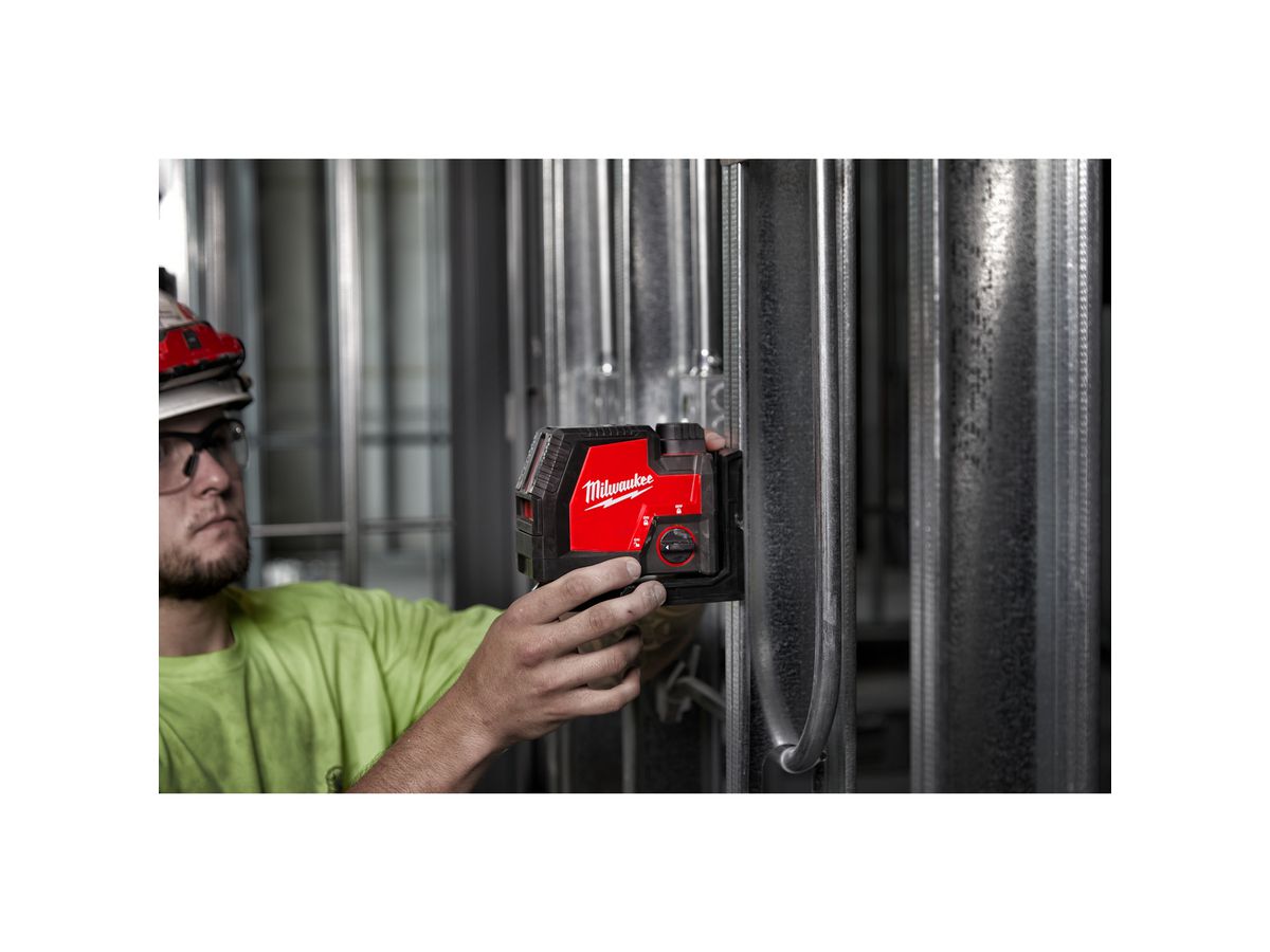 Milwaukee Akku-Kreuzlinienlaser L4 CLLP-301C