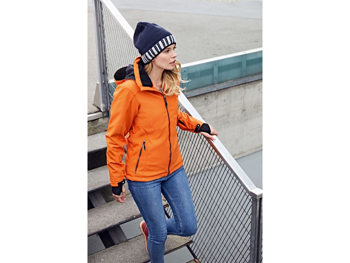 JN Ladies Wintersport Jacket JN1053 92%PES/8%EL, yellow, Größe 2XL
