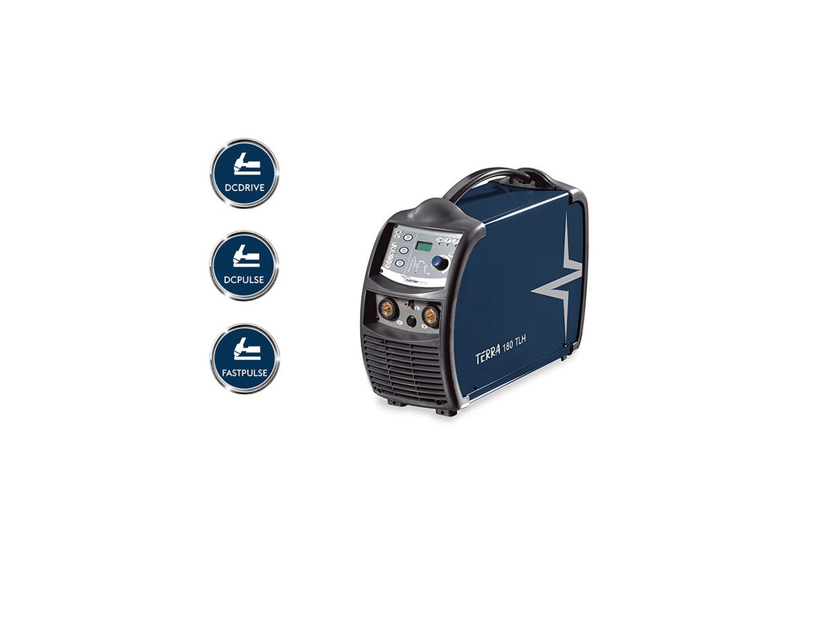 BÖHLER WIG-Schweissgerät TERRA 180 TLH 170A/45% ED, mit ST1700U/D-4m