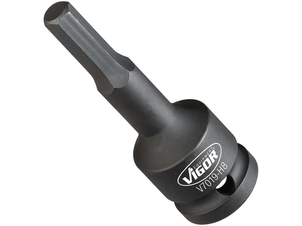 VIGOR 1/2"INNENSECHSKANT-SCHLAGSCHR.DR. EINS.H8